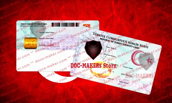 Turkey ID Card – V1 – PSD Template